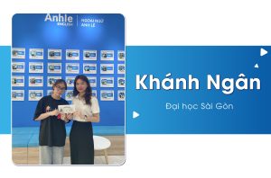 Khánh Ngân - Học viên khoá TOEIC 4 kỹ năng.