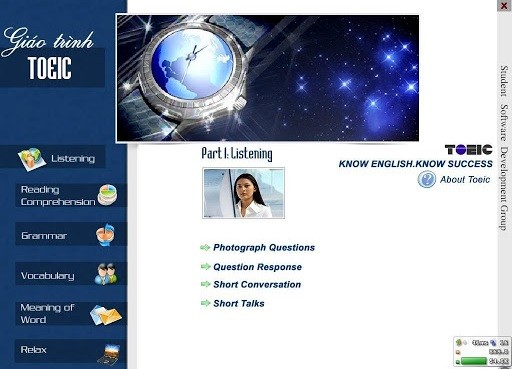 TOEIC SSDG là một app học TOEIC cho người mới bắt đầu