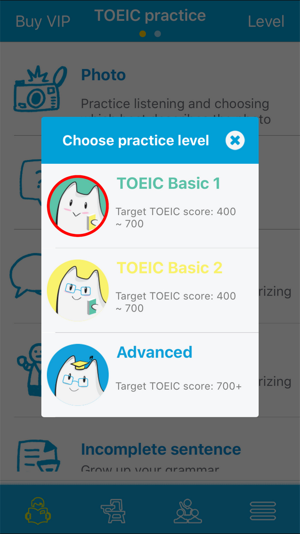 Enny Toeic - app học TOEIC phổ biến gần đây 