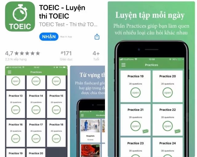 Từ vựng tiếng Anh – Luyện thi TOEIC