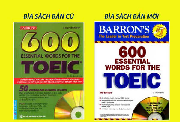 600 Essential Words for the TOEIC  - giáo trình tự học TOEIC  từ A- Z 