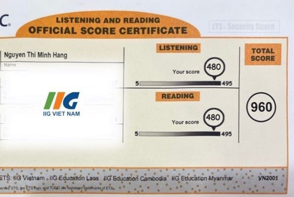 Kỹ năng Listening và Reading trong chứng chỉ thi TOEIC