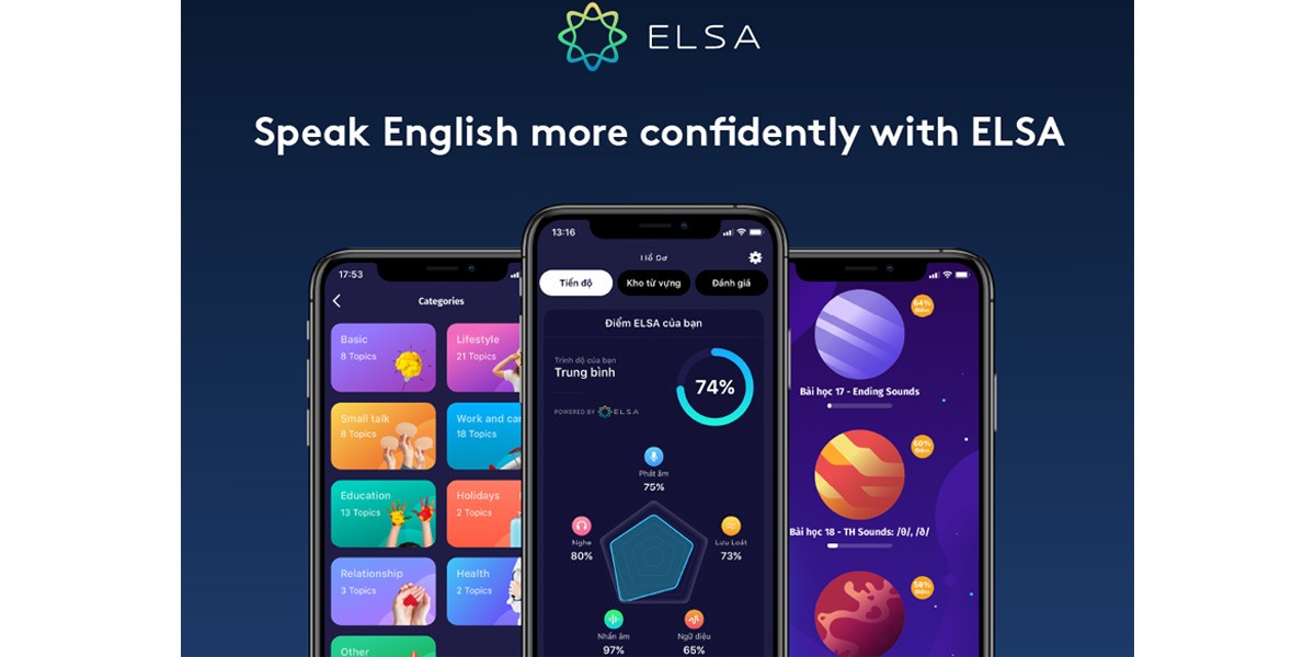 Điểm đặc biệt của ELSA Speak là ứng dụng học tiếng Anh miễn phí sử dụng công nghệ trí tuệ nhân tạo AI